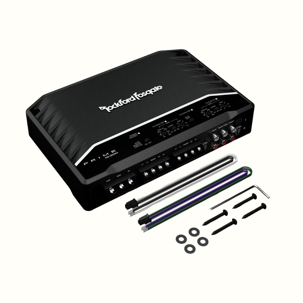 Rockford Fosgate R2-300X4 Prime Series 4-channel car amplifier